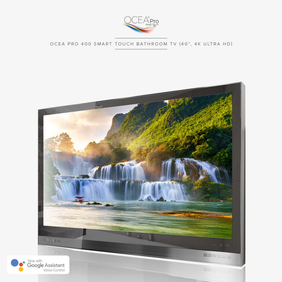 Ocea Pro 400 Smart Touch Bathroom TV, 40 inches with 4K Ultra HD display, displayed in St. John's.